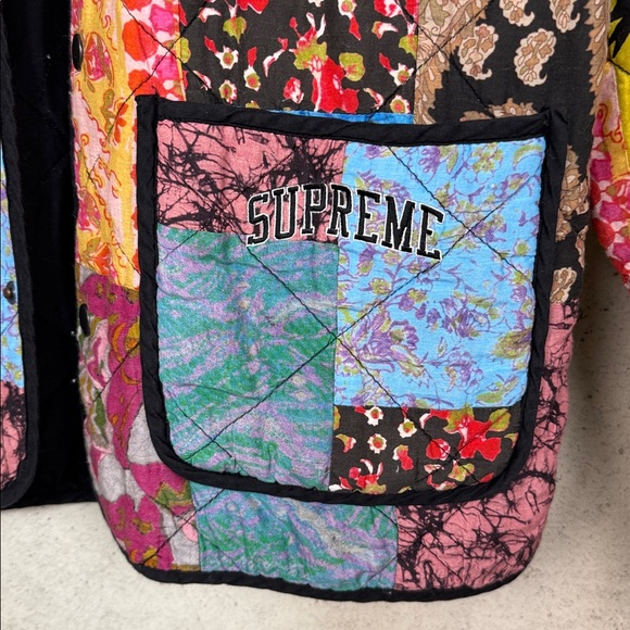 Supreme reversible pachwork Blouson Jackets sz M - Picture 3 of 14